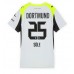 Borussia Dortmund Niklas Sule #25 Bortedrakt Dame 2025-26 Korte ermer